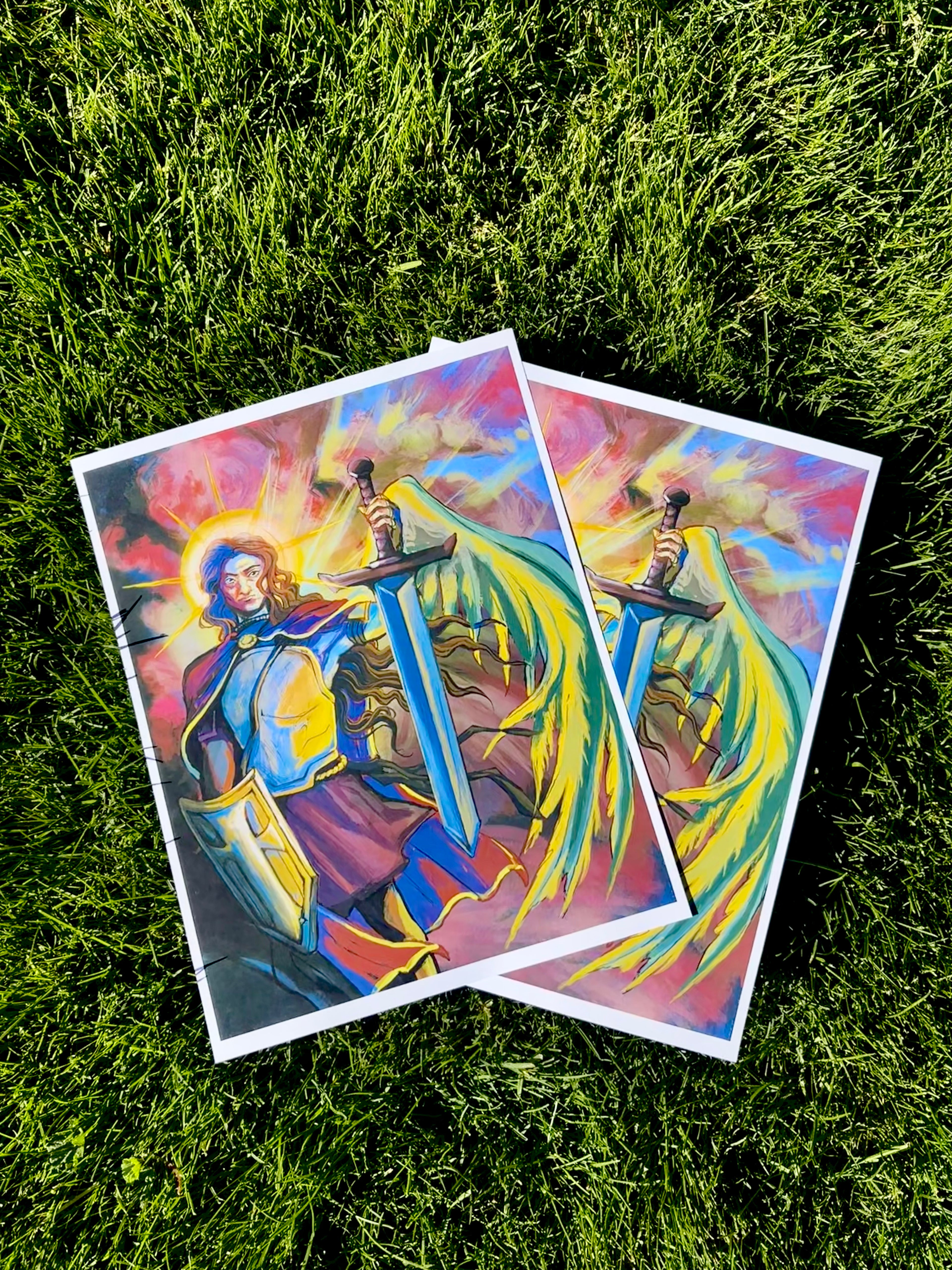 Archangel Warrior – Medium Art Print