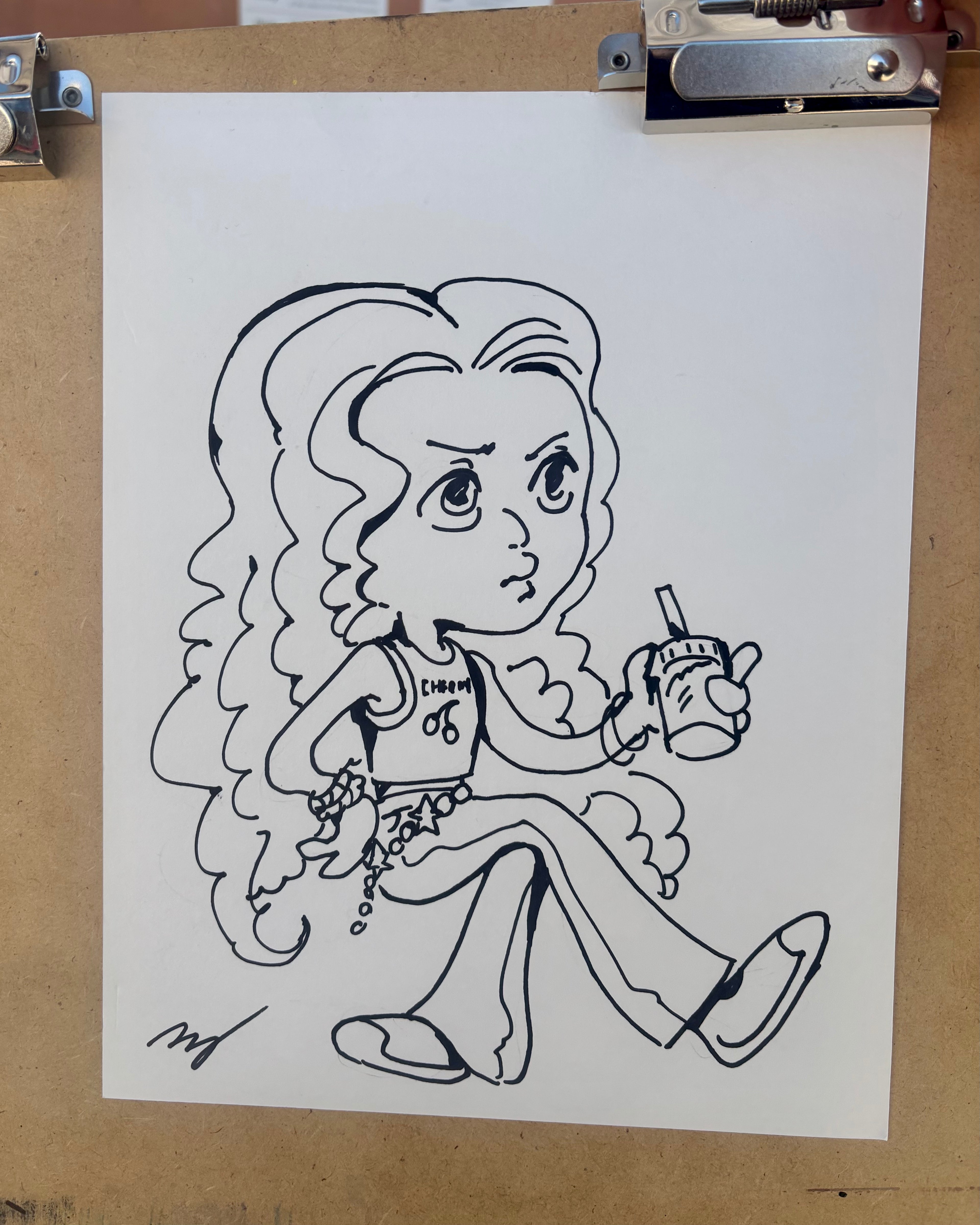Hand-drawn Caricatures