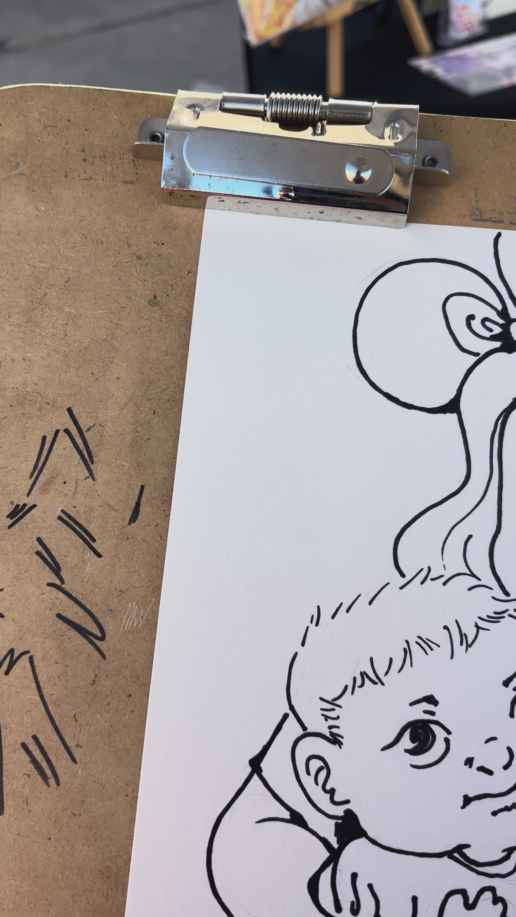 Hand-drawn Caricatures